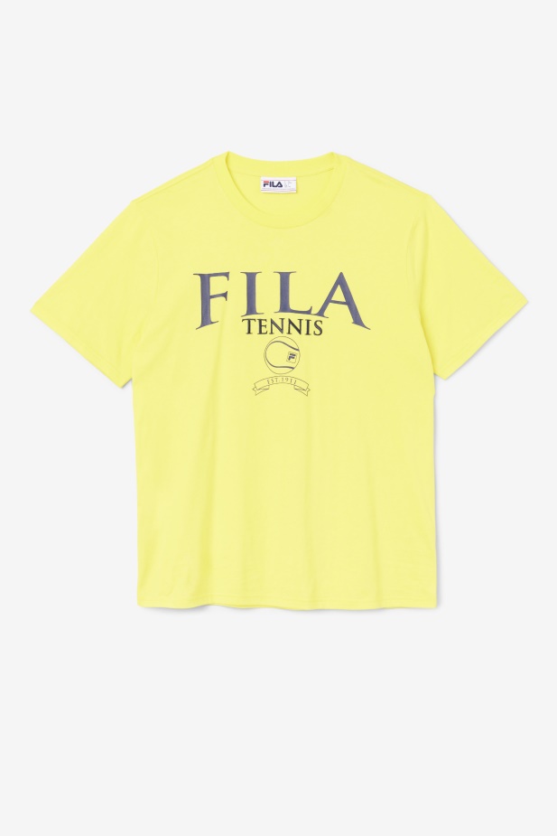 Saran Tričko Fila žlutá/námořnická