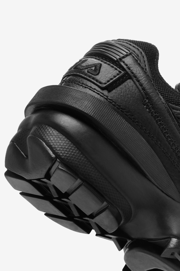 černá Fila Little Kids\' Disruptor 2 Zk