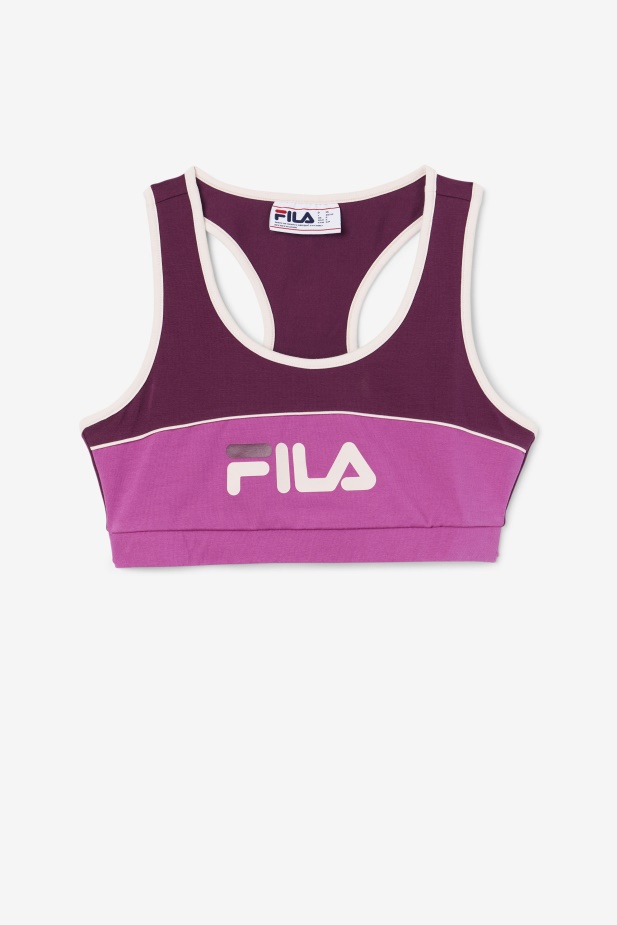 Hroznové Víno/rouge/potpourri Kairi Podprsenka Top Fila