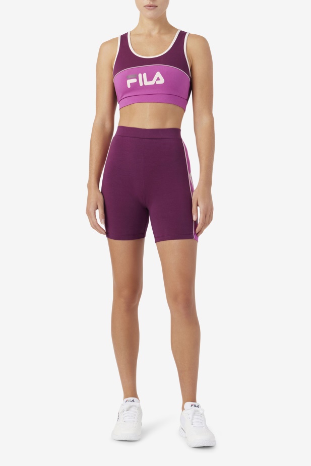 Hroznové Víno/rouge/potpourri Kairi Podprsenka Top Fila