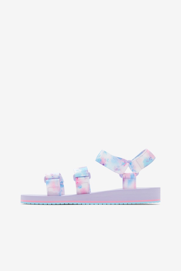 Dámský Drifter Ts Kravatový Barvivo Fila Multi/bílý/fialový Vřes