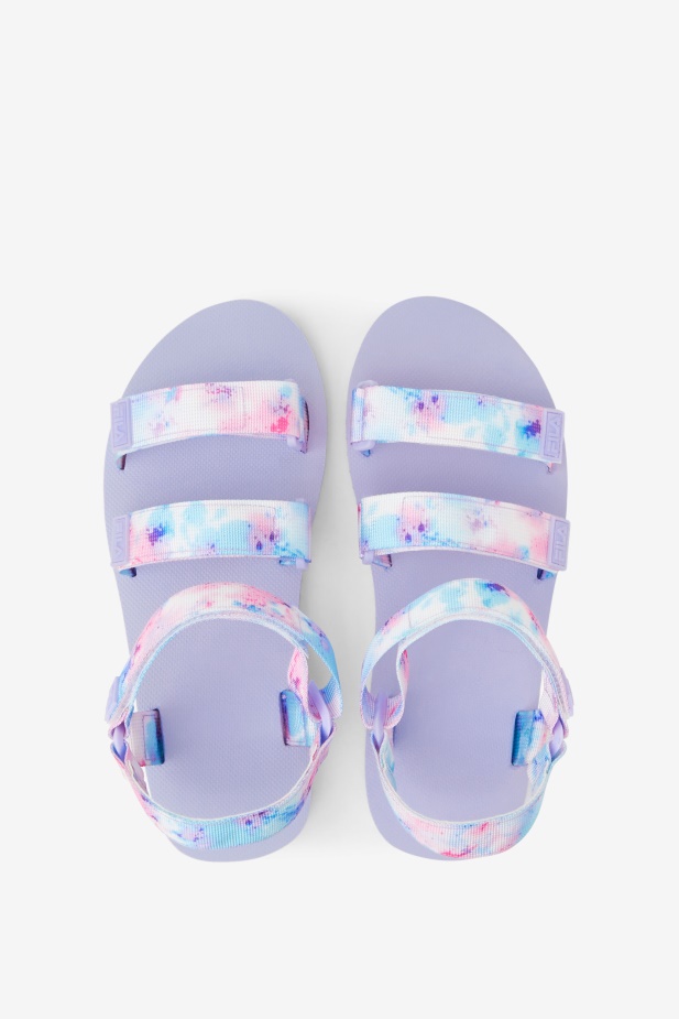 Dámský Drifter Ts Kravatový Barvivo Fila Multi/bílý/fialový Vřes