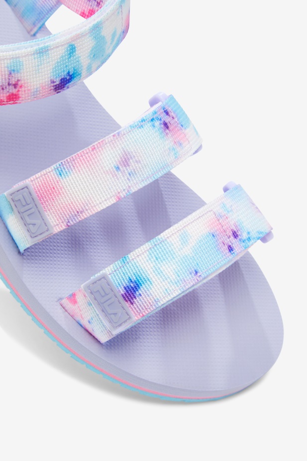 Dámský Drifter Ts Kravatový Barvivo Fila Multi/bílý/fialový Vřes