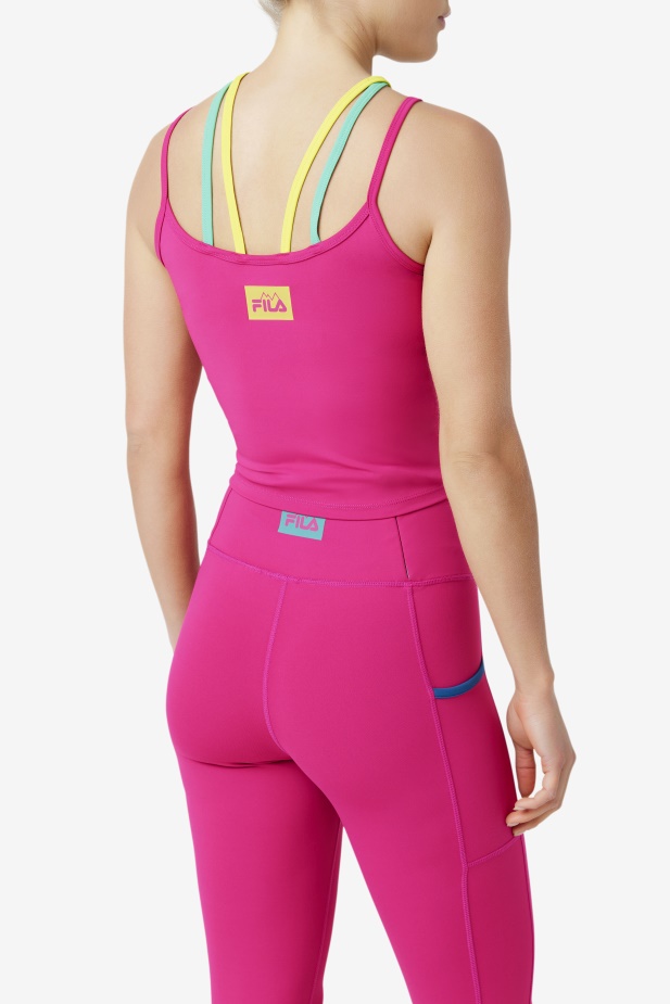 Festival Fila Cecillia Strappy Tank Fuchsie