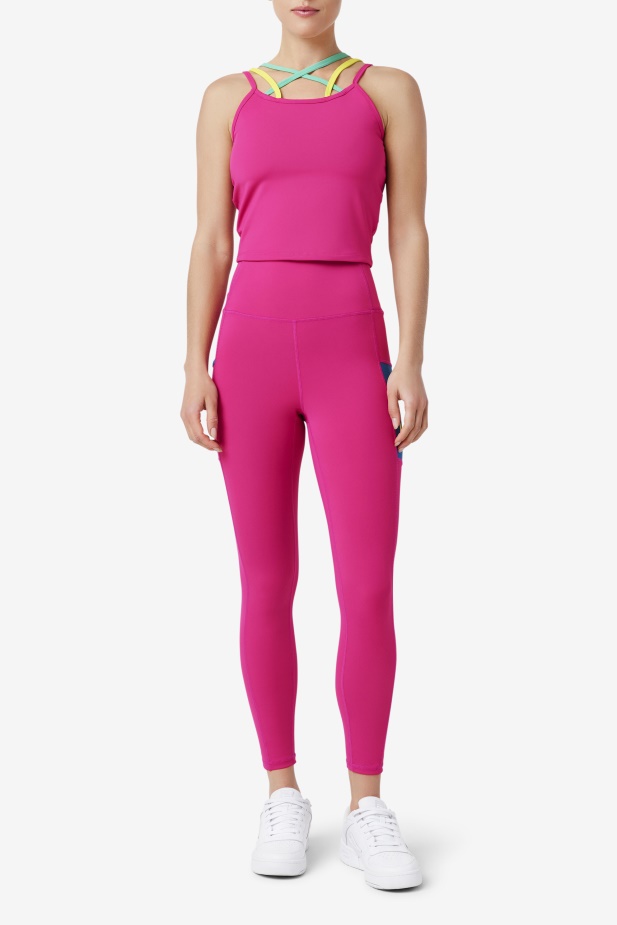 Festival Fila Cecillia Strappy Tank Fuchsie