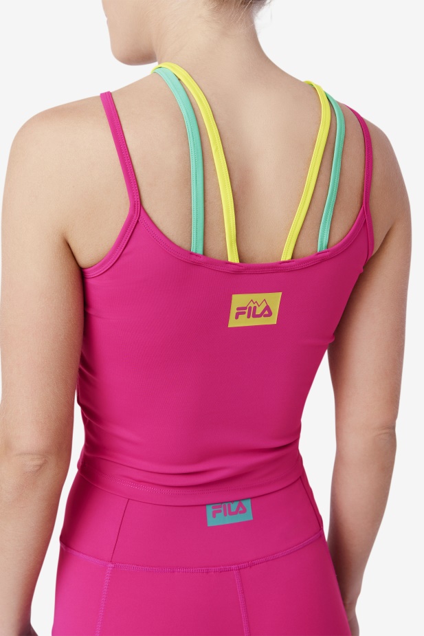 Festival Fila Cecillia Strappy Tank Fuchsie