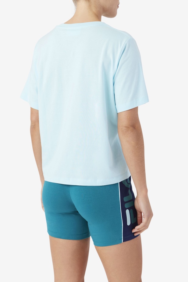 Tee Fila Ledové Aqua/navy/biscay Bay