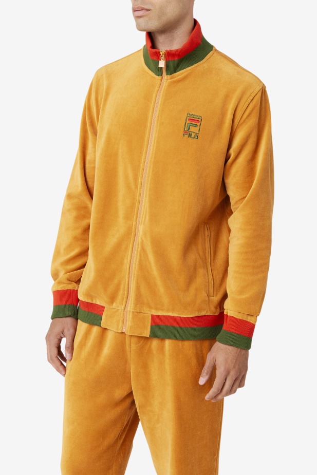 Fila Pouštní Slunce/mák/douglaska Velurová Bunda Fila X Paterson