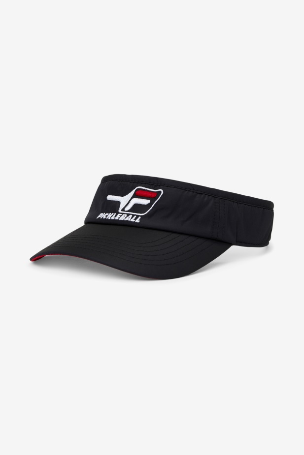 černý/červený Fila Pickleball Kšilt