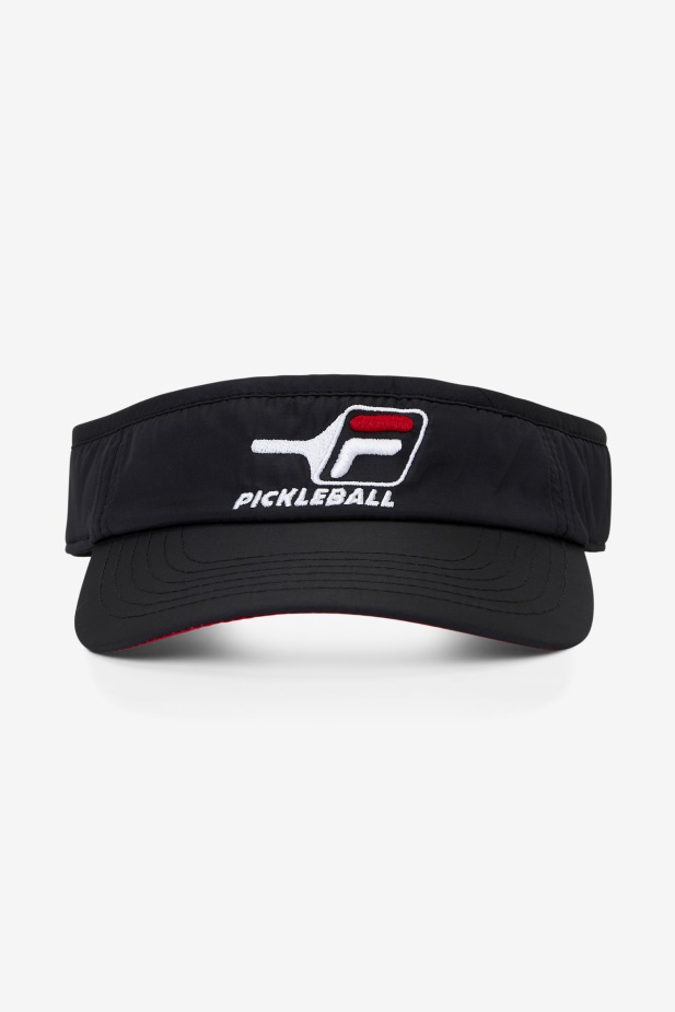 černý/červený Fila Pickleball Kšilt