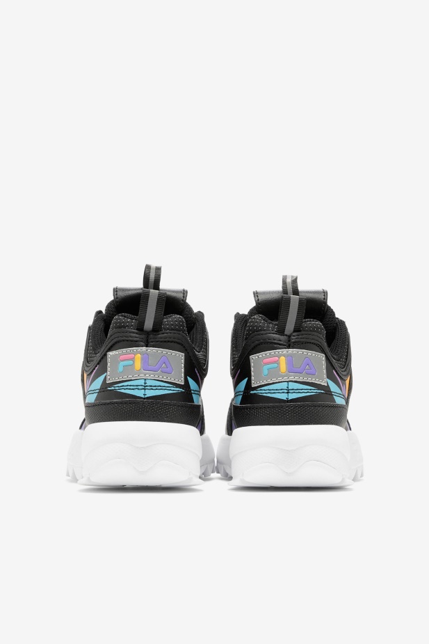černá/žvýkačková/bílá Fila Dětská Disruptor 2 Premium