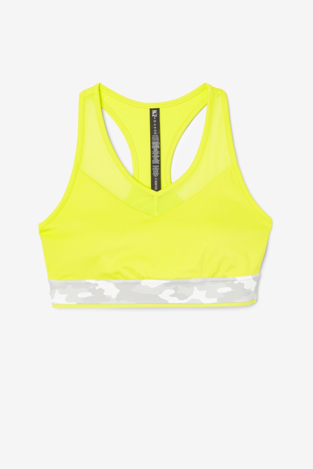 Síra Fila Uplift Racerback Podprsenka Top
