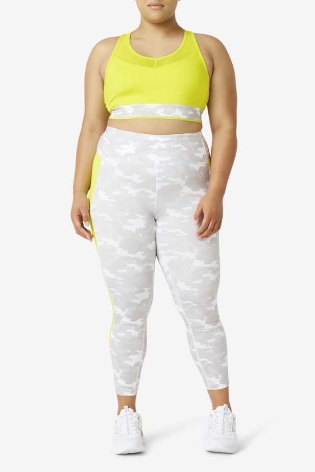 Síra Fila Uplift Racerback Podprsenka Top