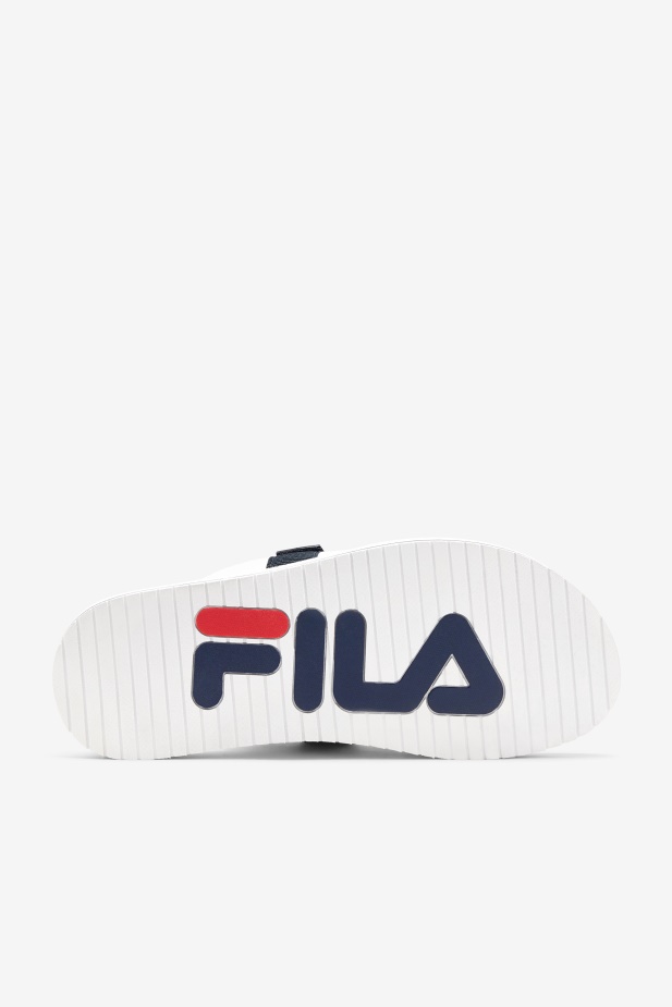 Bílá/námořnická/červená Fila Pánské Užitkové Silde
