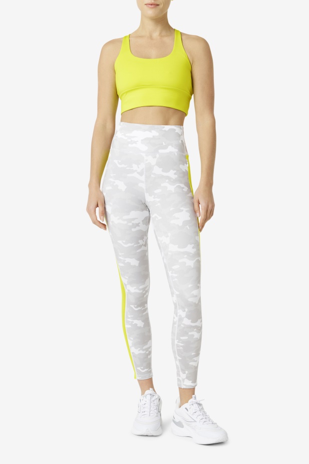 Síra Fila Uplift Cross Back Podprsenka Top