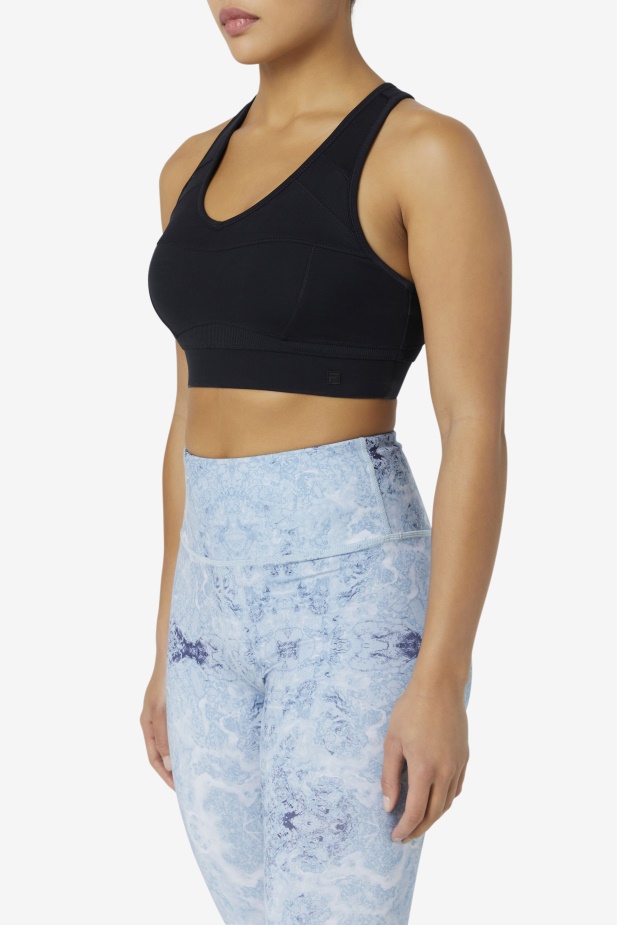 Sportovní Podprsenka Fila Black Uplift Racerback