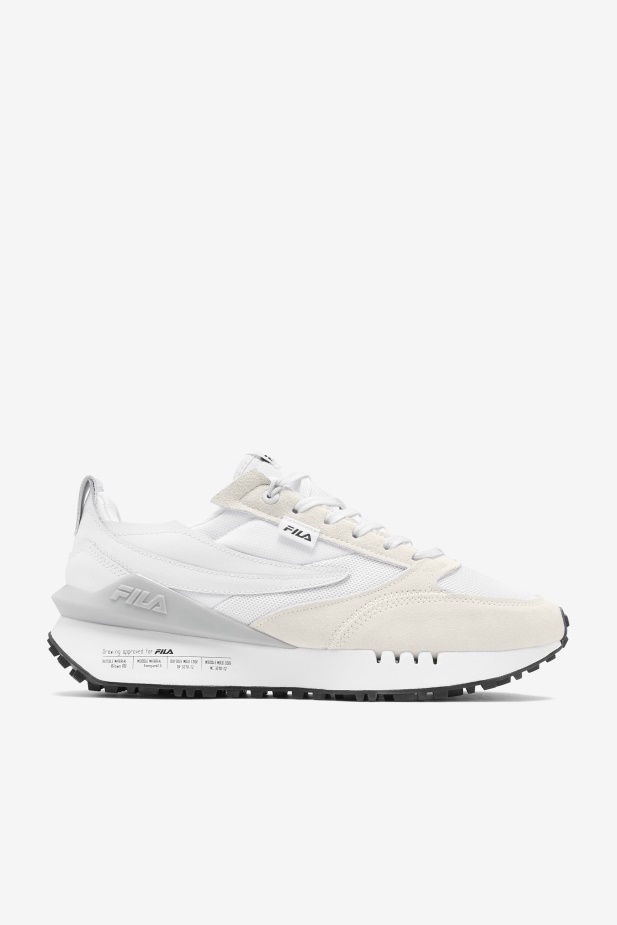 Pánské Renno N-generation Patched Fila White/glacier Grey