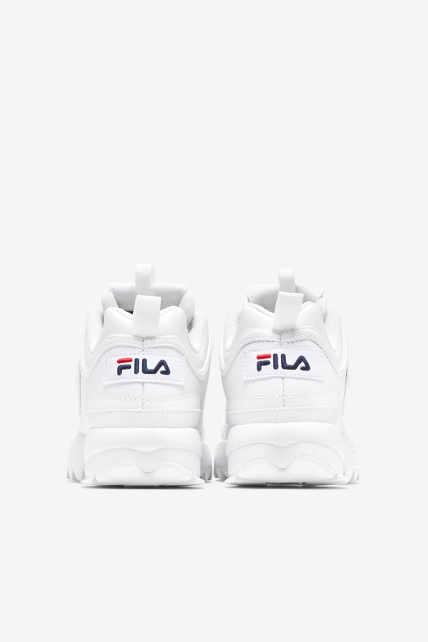 Bílý/peacoat/červený Dětský Disruptor 2 Fila