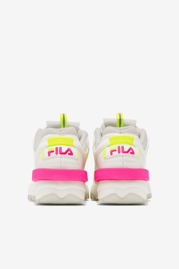 Fila Dámský Disruptor 2 Exp Bílá/bílá Písková/růžová Glo