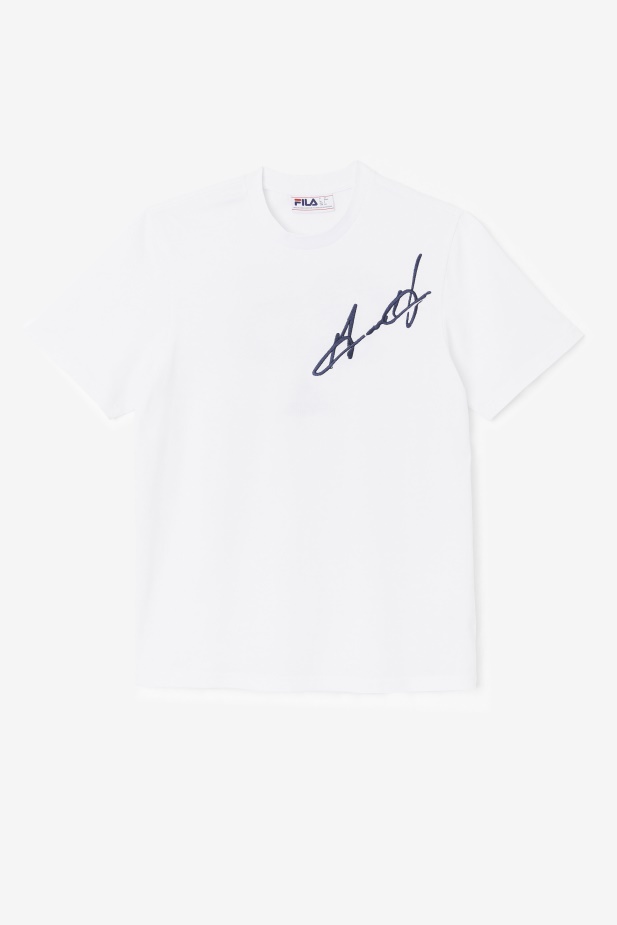Bílé Grant Hill Cormac Tee Fila