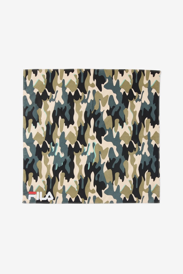 Maskovací šátek Zelený Camo Multi Fila