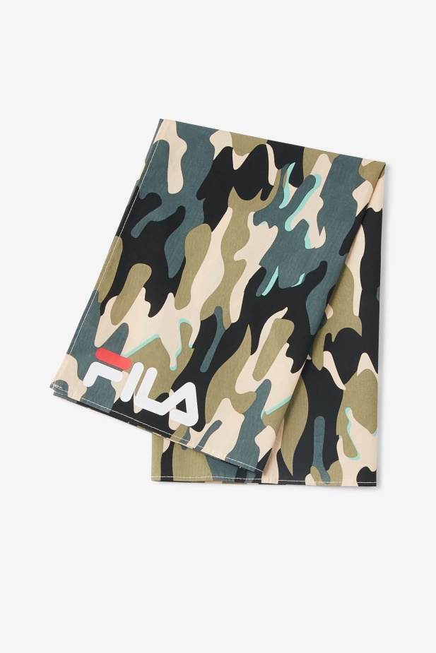 Maskovací šátek Zelený Camo Multi Fila