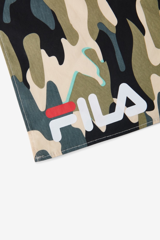 Maskovací šátek Zelený Camo Multi Fila