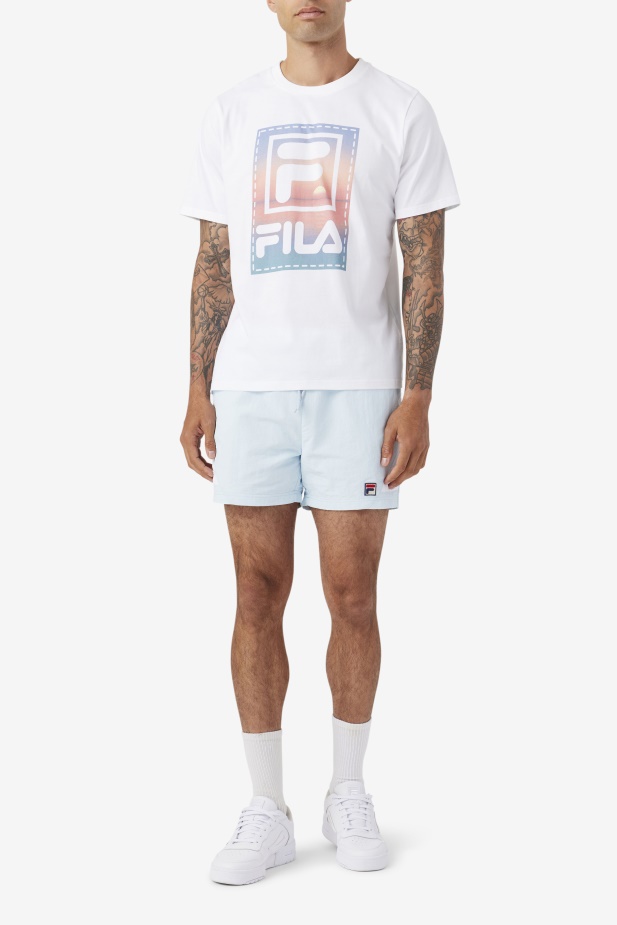 Vantage Swim Short Fila Modrá/bílá