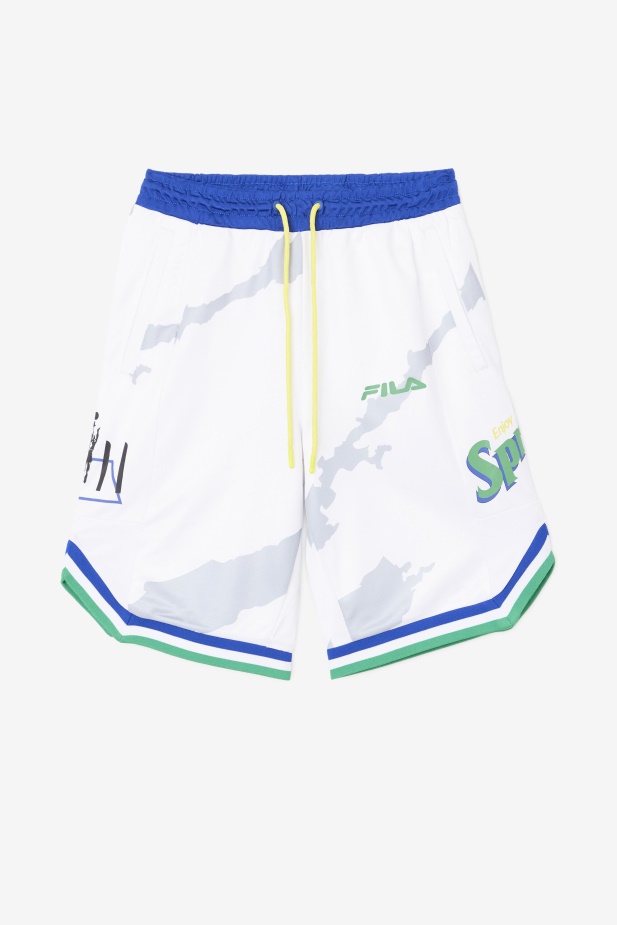 Bílá/modrá/želé/zlatá Grant Hill X Sprite Short Fila