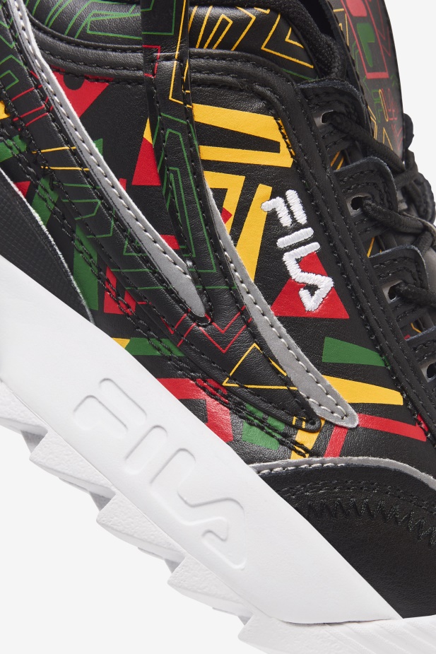 Fila černá/želé/citron Dámský Disruptor 2 Zk