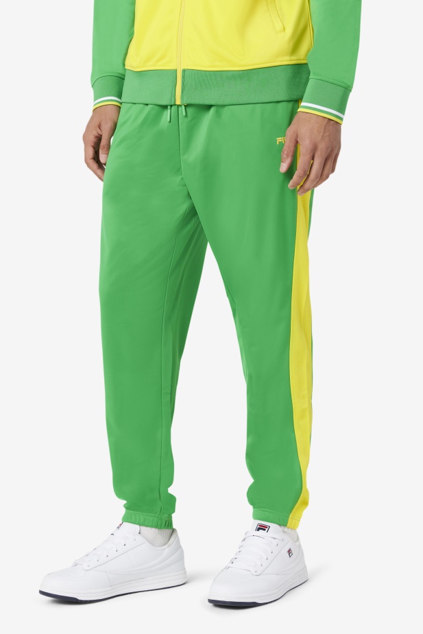Fila Fern Zelené/žluté Brazilské Tepláky