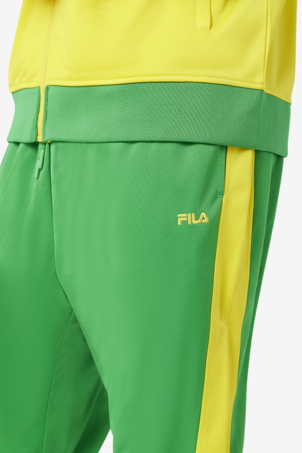 Fila Fern Zelené/žluté Brazilské Tepláky