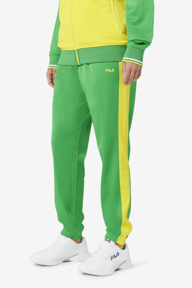 Fila Fern Zelené/žluté Brazilské Tepláky
