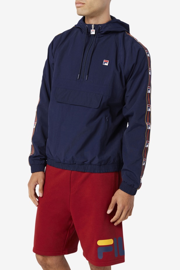 Fila Peacoat Cameron Větrná Bunda Na 1/2 Zip