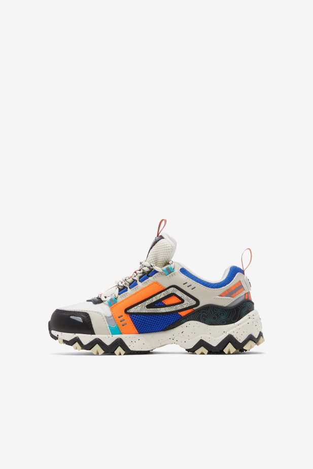 Hrdlička/černá/gardení Fila Little Kids\' Oakmont Tr