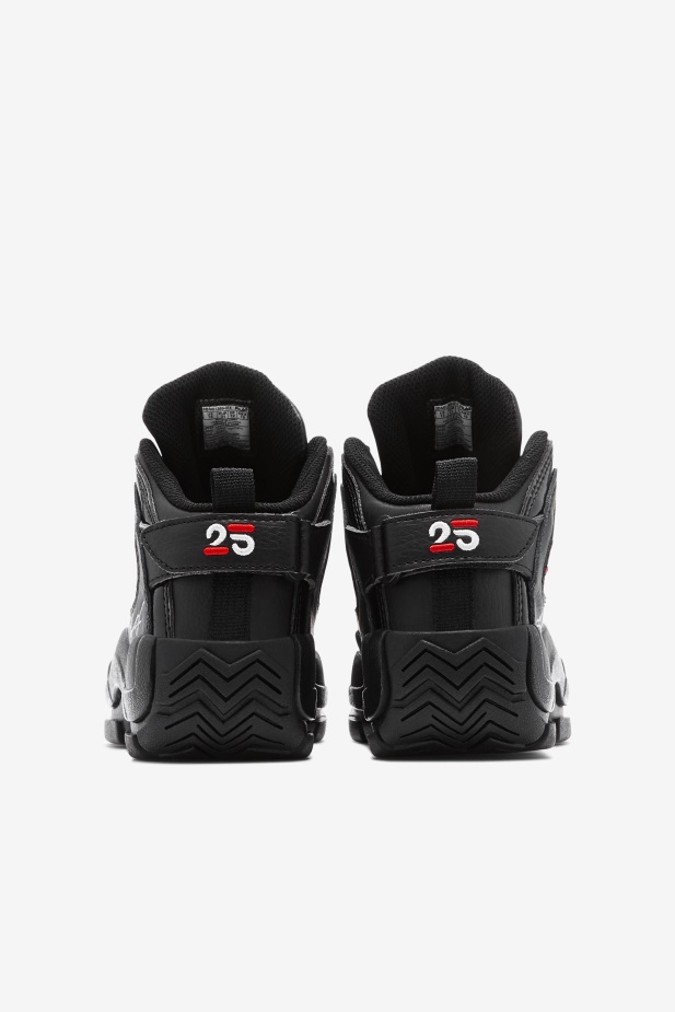 Fila Black/white/red Little Kids\' Grant Hill 2 25th Jubilejní Vydání