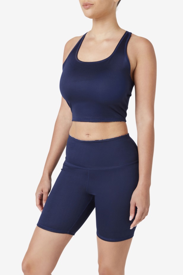 Fila Navy Zuri Reverzibilní Tank Na Plodiny