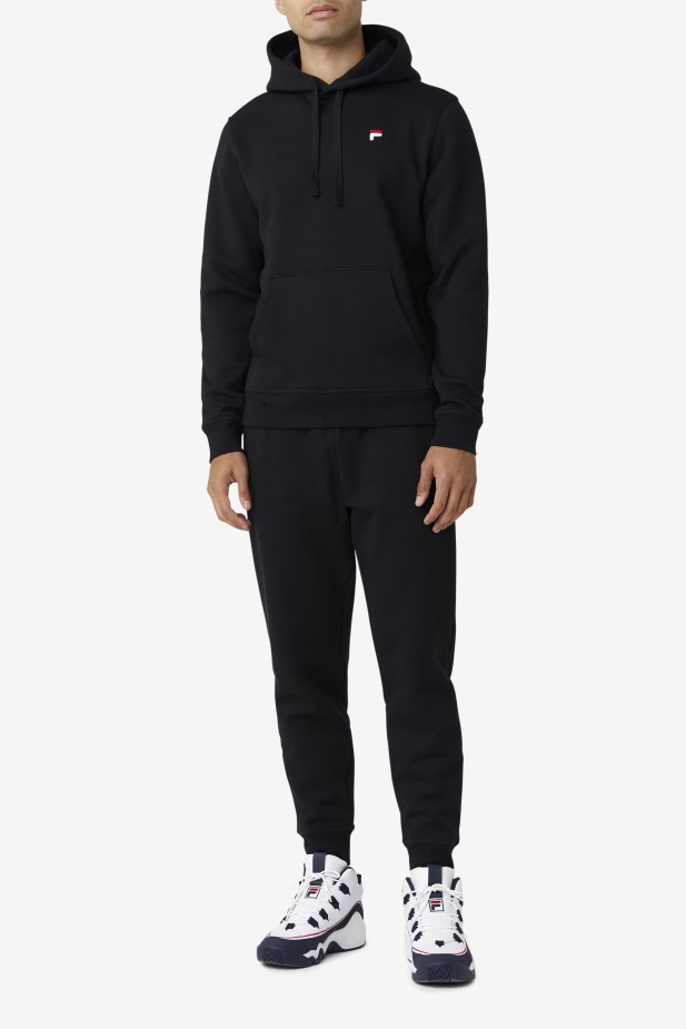 Mikina S Kapucí Fila Black Godfrey