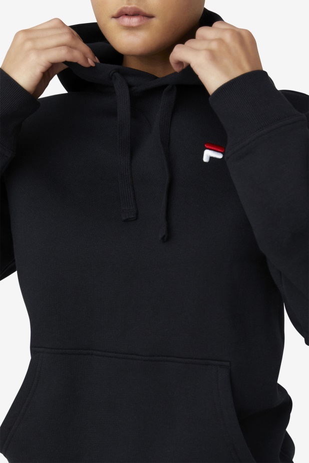 Mikina S Kapucí Fila Black Godfrey