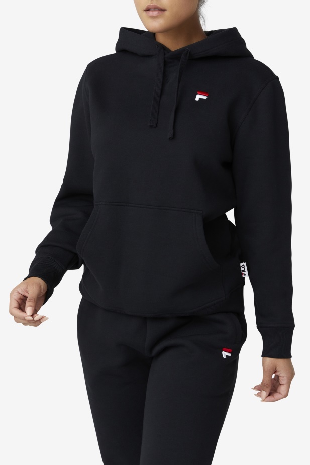 Mikina S Kapucí Fila Black Godfrey