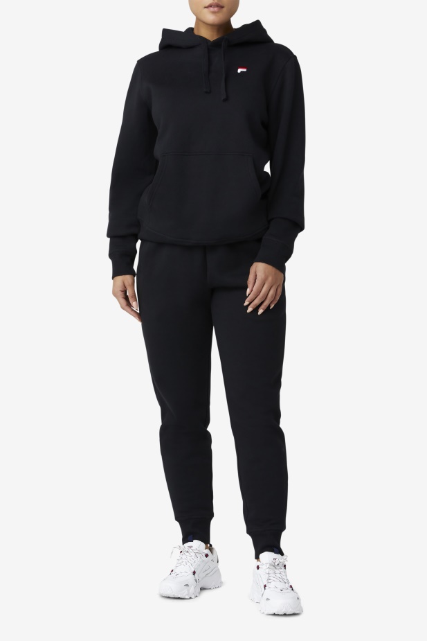 Mikina S Kapucí Fila Black Godfrey