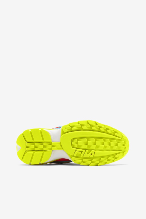 Ohnivý Korál/žlutá/modrá Rybka Dámský Disruptor 2 Exp Fila