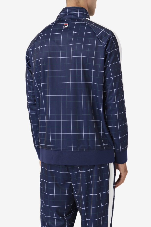 Oshan Tepláková Bunda Fila Navy/gardenia/červenec Bug