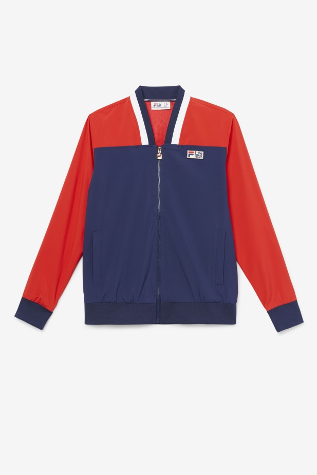 Peacoat/red/white Fila X The Museum Track Jacket Fila