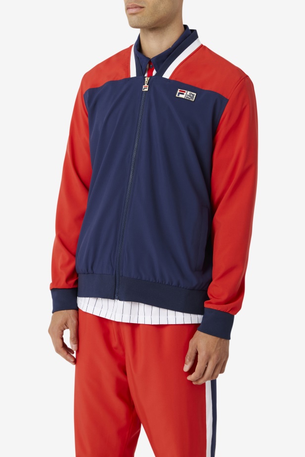 Peacoat/red/white Fila X The Museum Track Jacket Fila