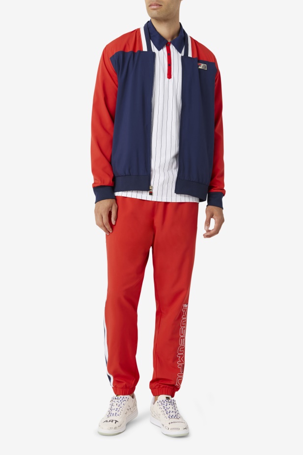 Peacoat/red/white Fila X The Museum Track Jacket Fila
