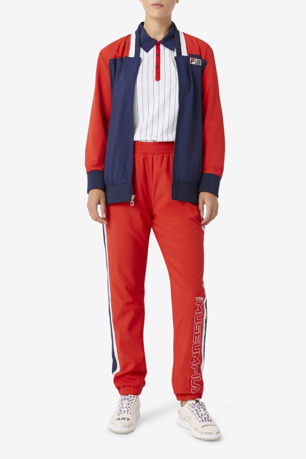 Peacoat/red/white Fila X The Museum Track Jacket Fila