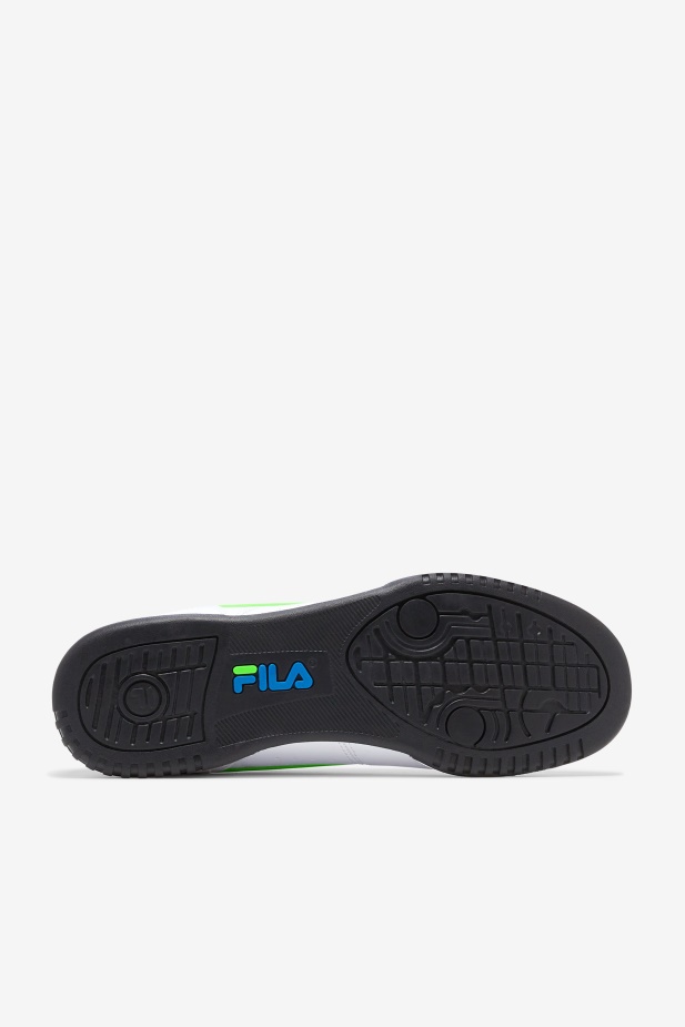 Bílá/zelená/černá Pánská Originální Fitness Fila