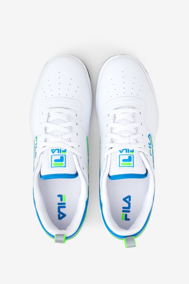 Bílá/zelená/černá Pánská Originální Fitness Fila