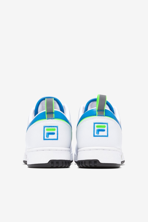 Bílá/zelená/černá Pánská Originální Fitness Fila